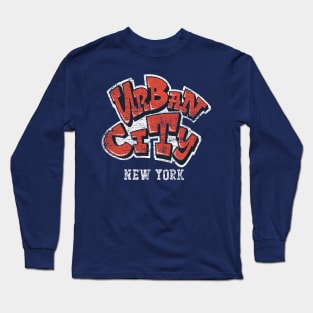 New York City (Vintage grunge version) Long Sleeve T-Shirt